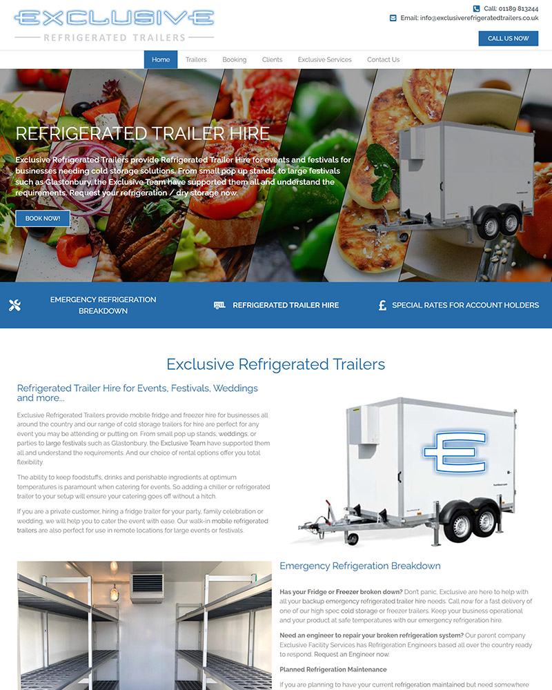 Exclusive Refrigerated Trailers